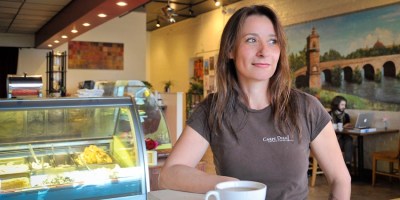 Silvia Bertolazzi is the founder and owner of Carpe Diem! Gelato - Espresso Bar in Downtown Lafayette.