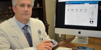 Lafayette cardiologist Dr. Kevin Courville has developed a revolutionary software solution that monitors patients daily and detects heart failure before it happens.