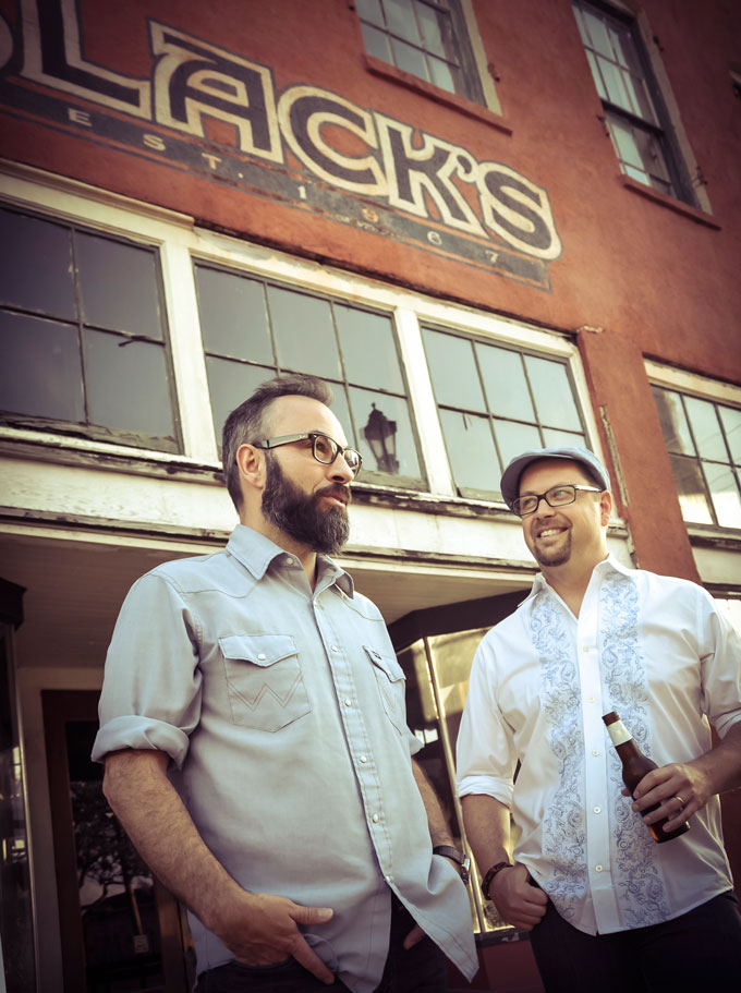 Roddie Romero and Eric Adcock