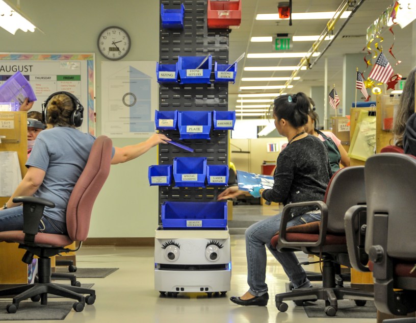 Jewelry manufacturer Stuller Inc. is proving the future is now with its robot associates.